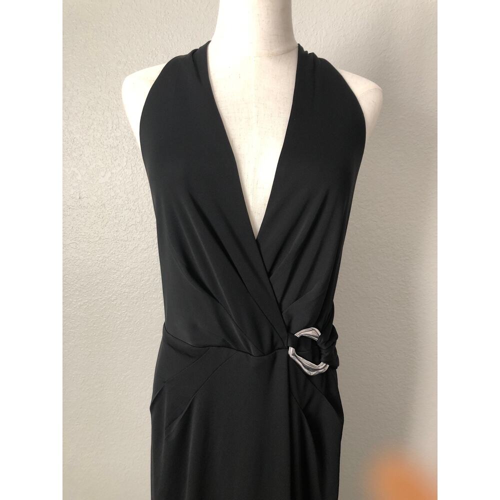 Lauren Ralph Lauren Rukan-Sleeveless Gown Women's Size 16 Black NEW - Picture 2 of 11